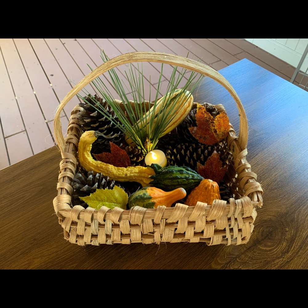🦃🍁🍂 Vintage Southern handwoven oakwood baskets